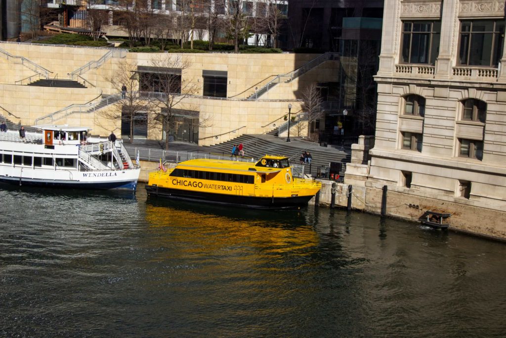 Michigan Avenue Chicago Water Taxi